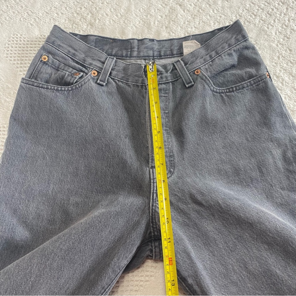 Levi Button Fly High Waisted Jeans (11 M) - Picture 8 of 10